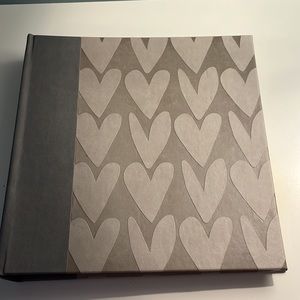 NEW Caroline Gardner Happy Memories 10x10 Photo Album Hearts